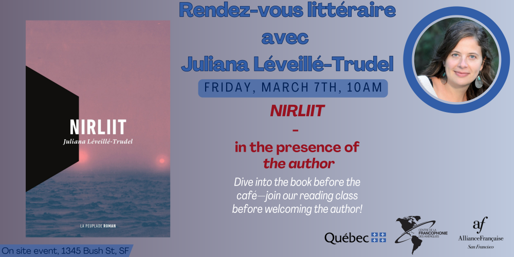 Rendez-vous littéraire: Nirliit de Juliana Léveillé-Trudel