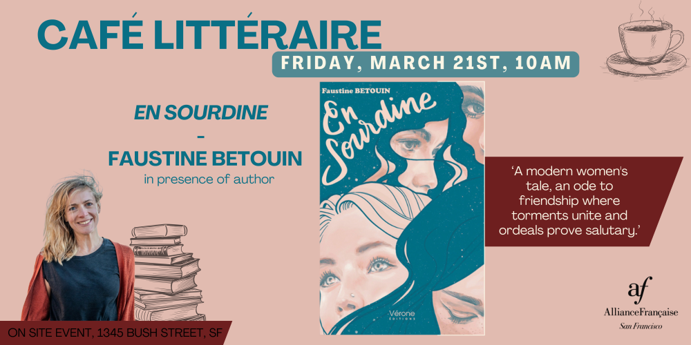 Café littéraire: En Sourdine de Faustine Betouin