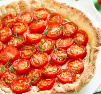 La tarte à la tomate moutarde 🍅