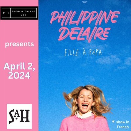 Philippine Delaire, "Fille à papa" - Places à gagner